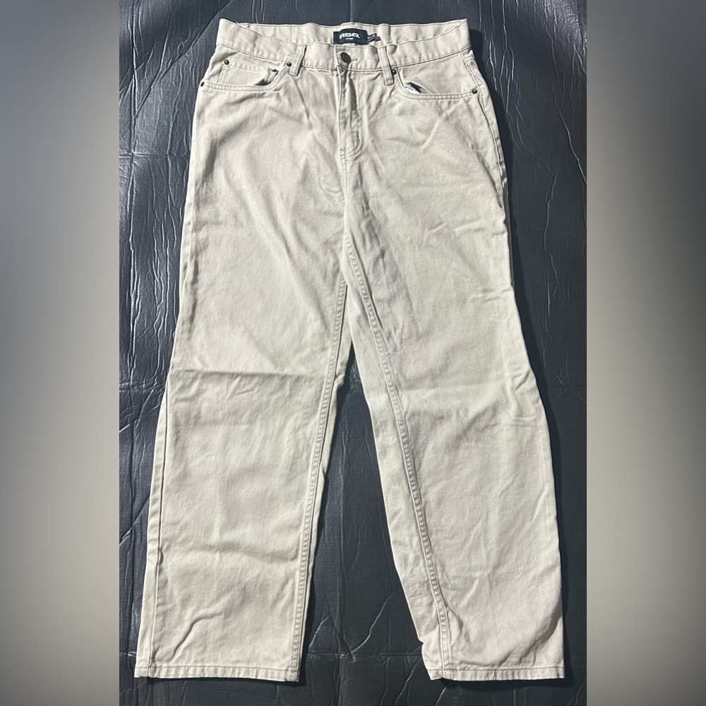 RSQ Straight Fit Khaki Denim